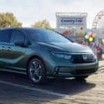 2021 Honda Odyssey at a carnival