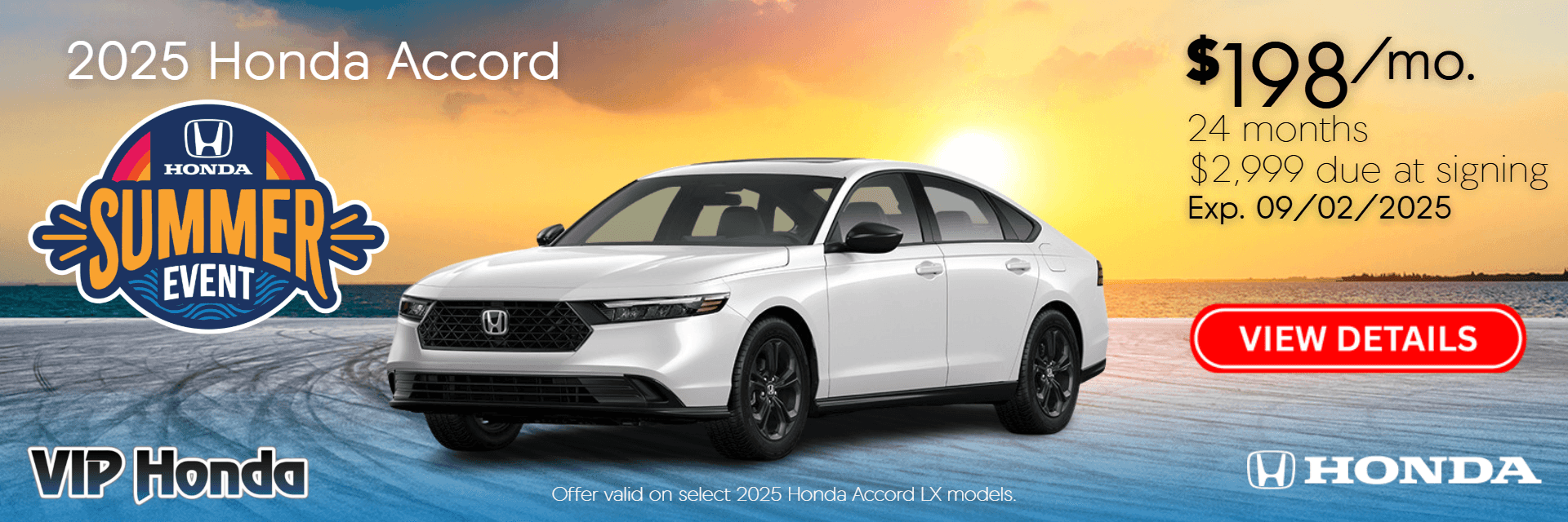 Honda Accord Lease Offers