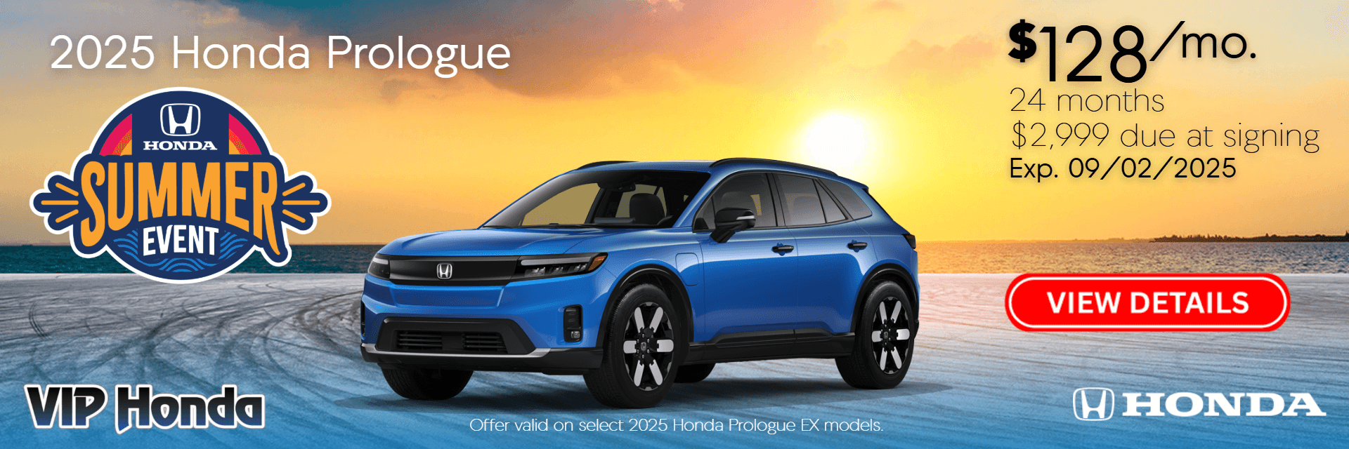 Honda Prologue Lease Offers
