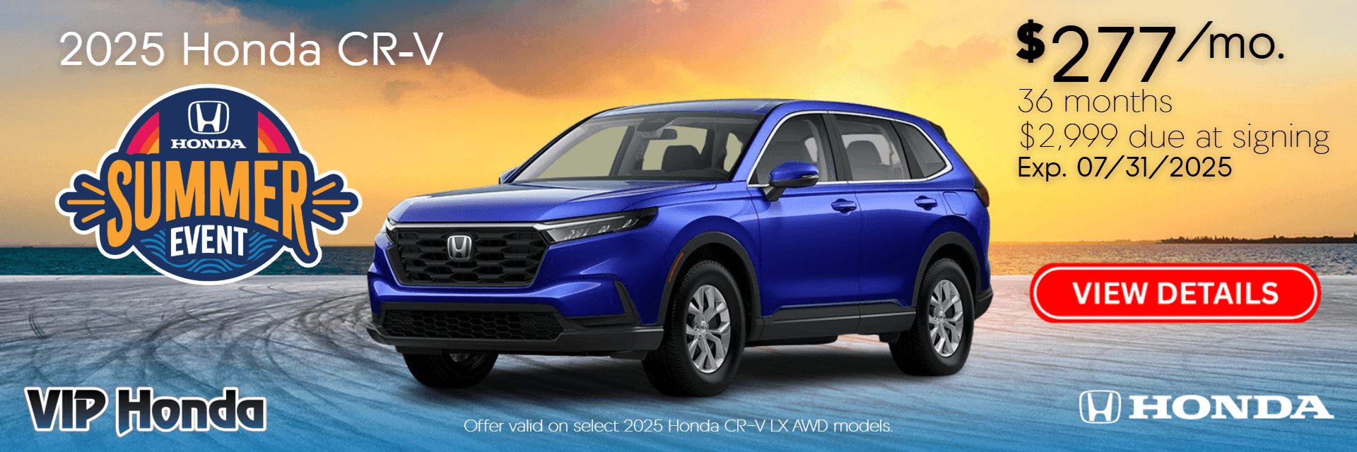Honda CR-V Lease Offers