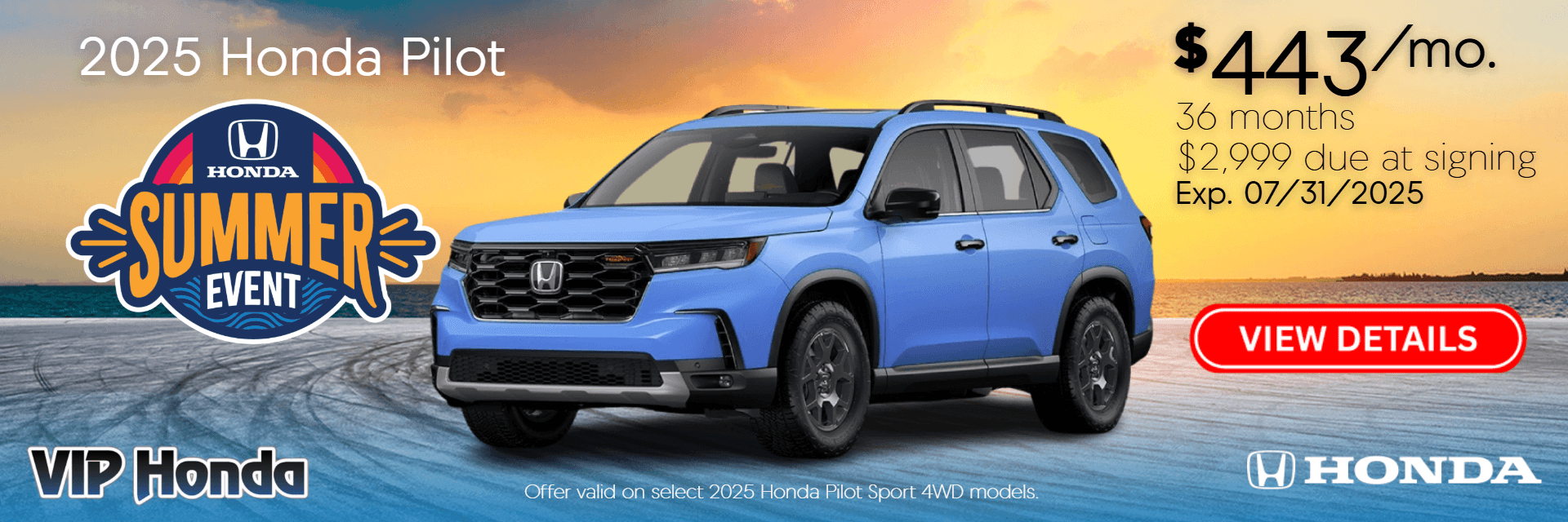 Honda Pilot Lease Offers