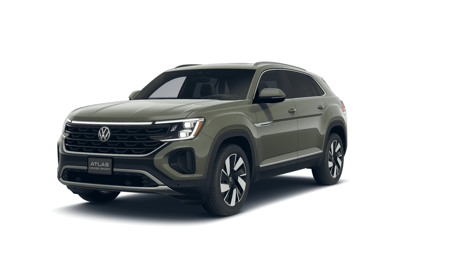 2026 Volkswagen Atlas Cross Sport in Avocado Green Metallic