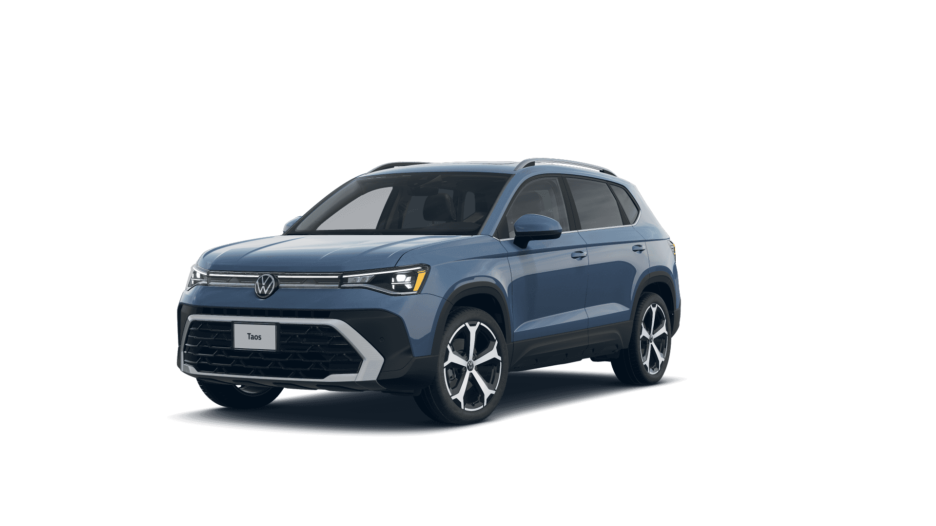2026 Volkswagen Taos SEL in Monterey Blue Pearl Metallic