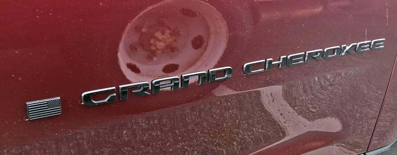 Jeep Grand Cherokee American Flag Badge