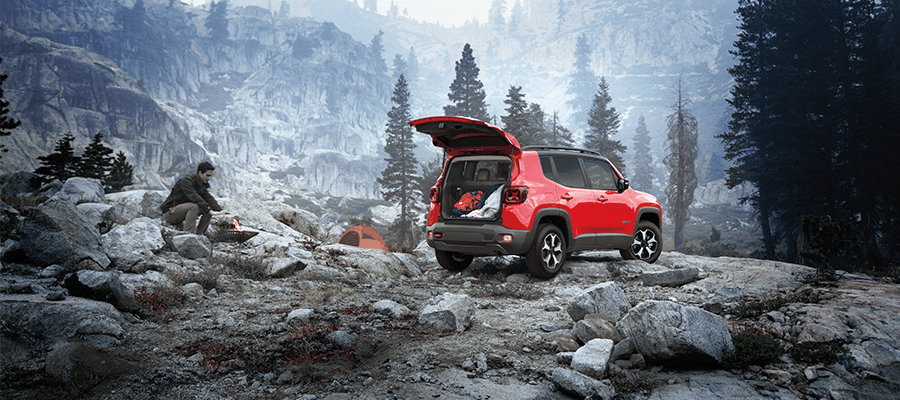 Red 2022 Jeep Renegade