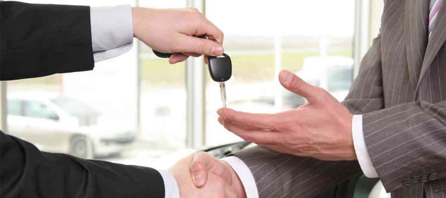 Dealership Car Trade-in decorative
