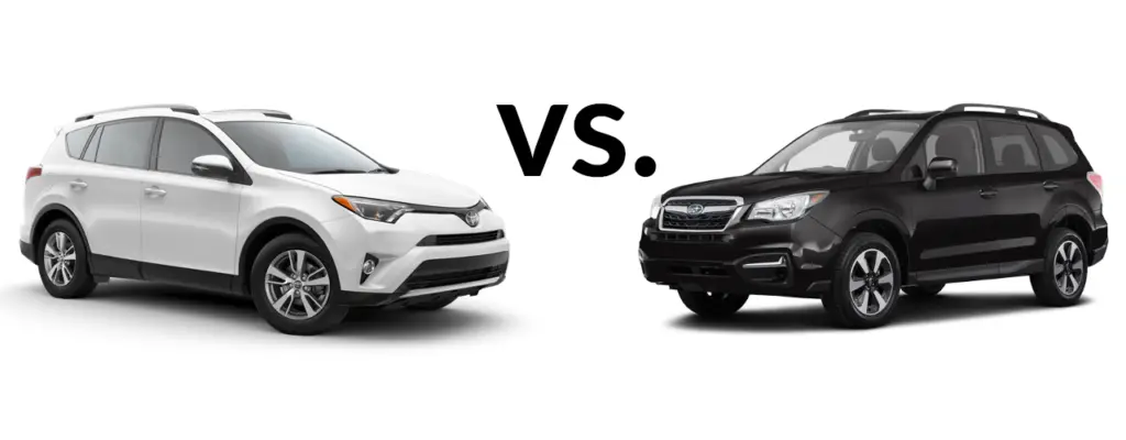 Compare Toyota RAV4 vs. Subaru Forester  Wilsonville Toyota