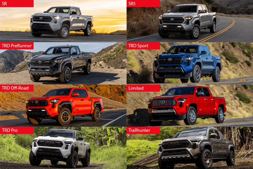 2024 toyota tacoma trim levels wilsonville toyota