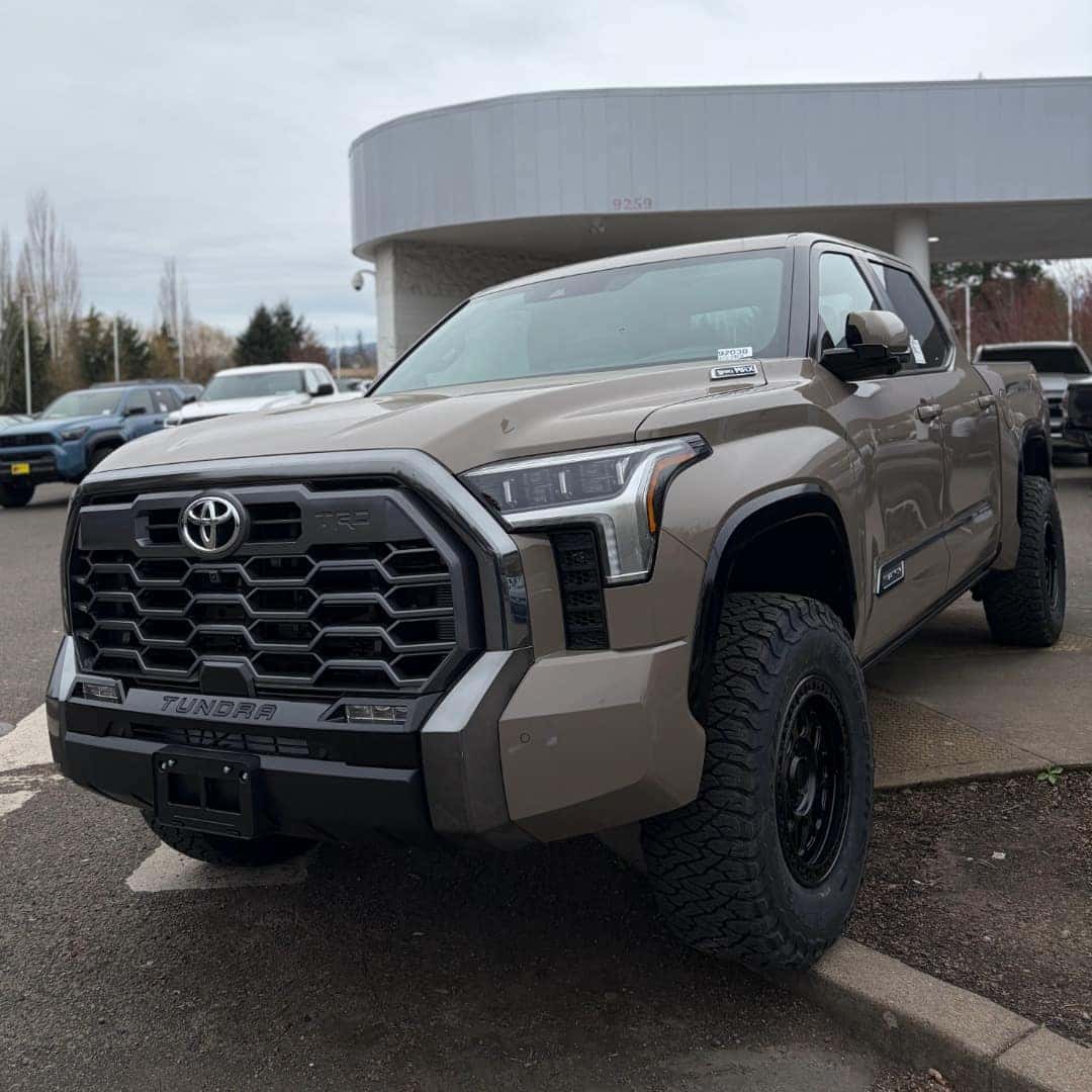 Front view of the Tundra Off-Road Build