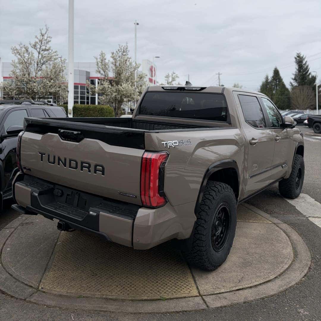 Side view of the Tundra Off-Road Build