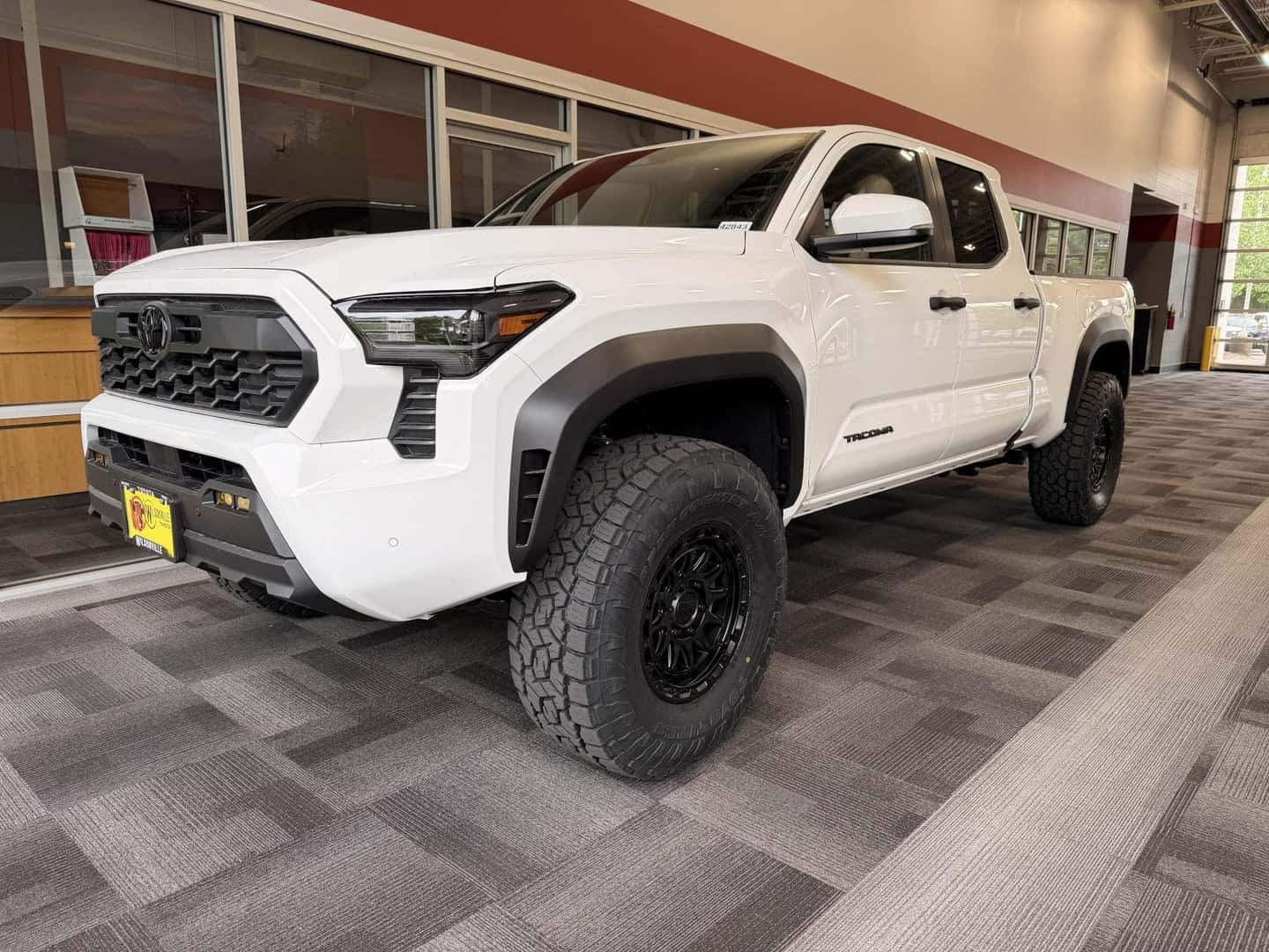 Customized Toyota ready for an outdoor adventure